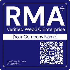 RMA™ Badges | Verifications for legit Web3 Organizations.
