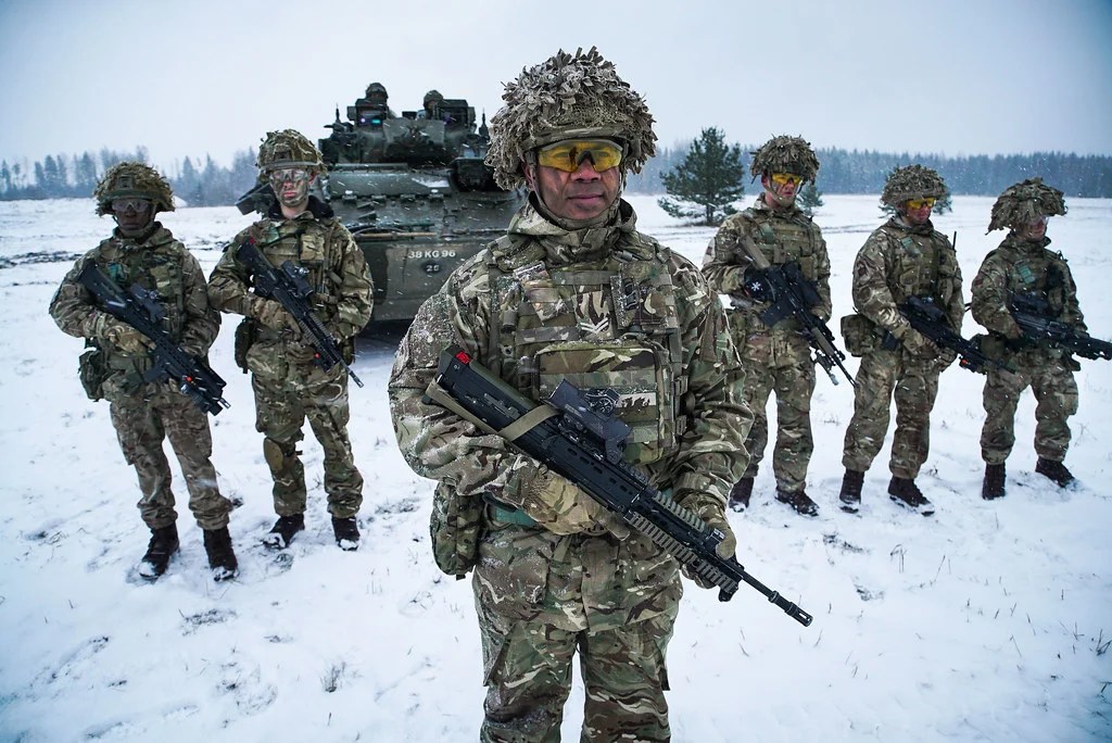 NATO Troops Stationed in Estonia Rise to 1,700, Majority British Free