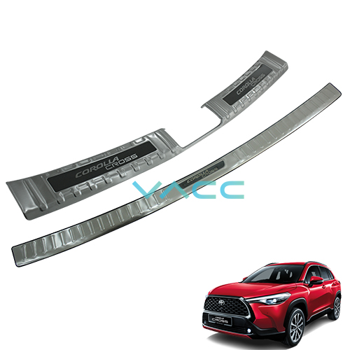 Toyota Corolla Cross Rear Bumper Protector (IN/OUT) VACC AUTO