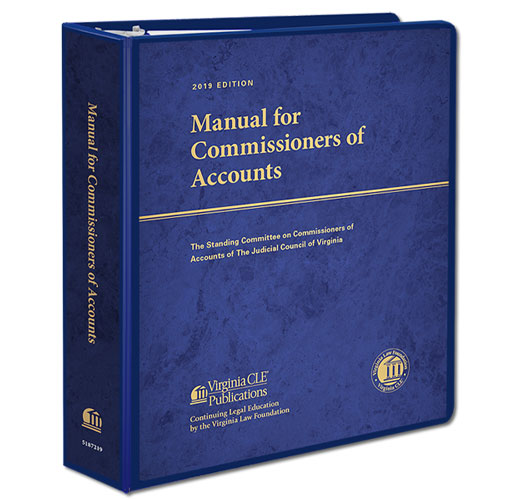 Manual for Commissioners of Accounts Virginia Continuing Legal Education