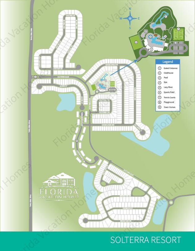 Map Of Reunion Resort Florida