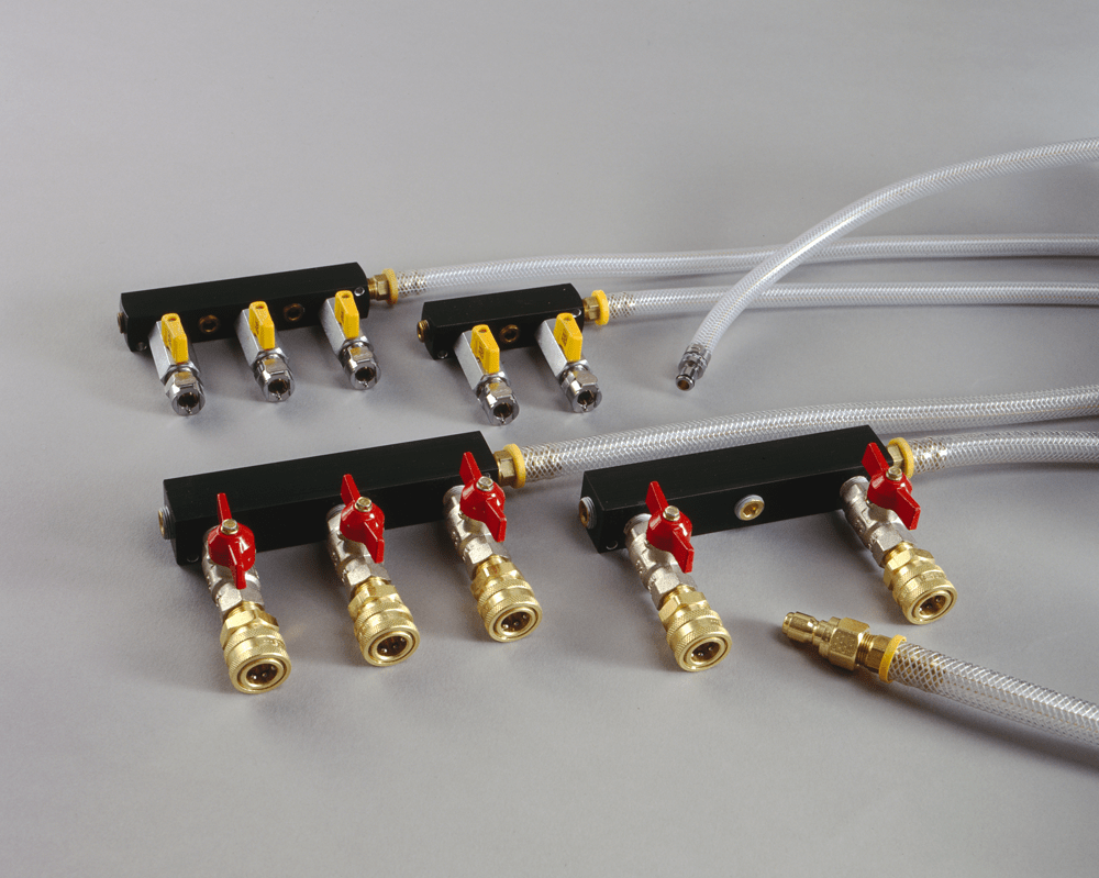 Vacupress Manifolds for Multi Bag Hook Up Vacuum Pressing Systems