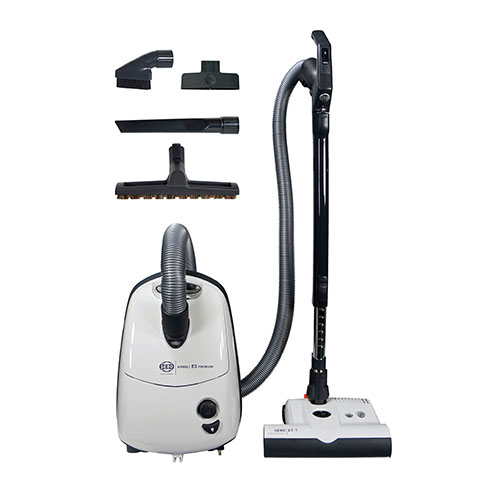 SEBO Airbelt E3 Premium Canister Vacuum Center