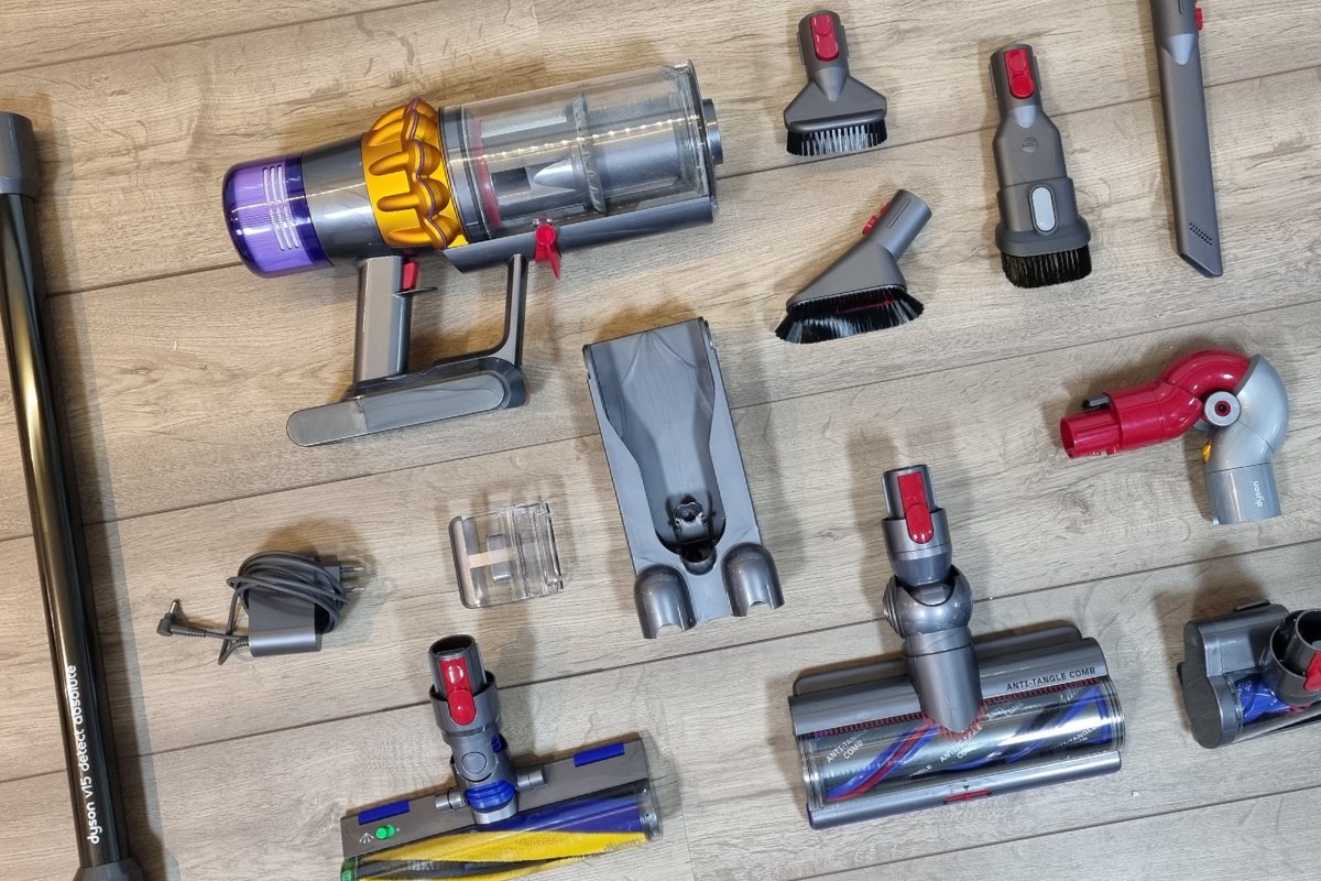 Dyson V15 Detect vs Absolute vs Complete - Vacuumtester