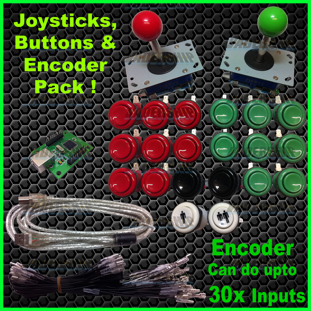 2x JOYSTICKS & 20x BUTTONS & Xinmo USB Encoder Vadership's