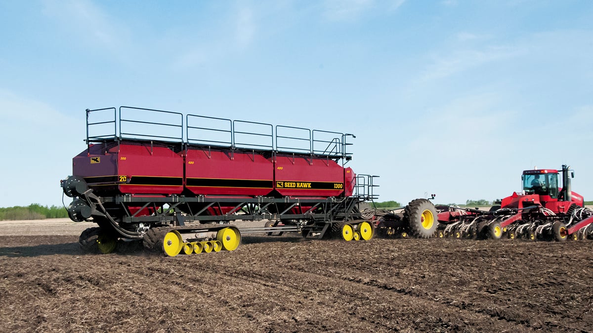 World's largest seed drill Väderstad