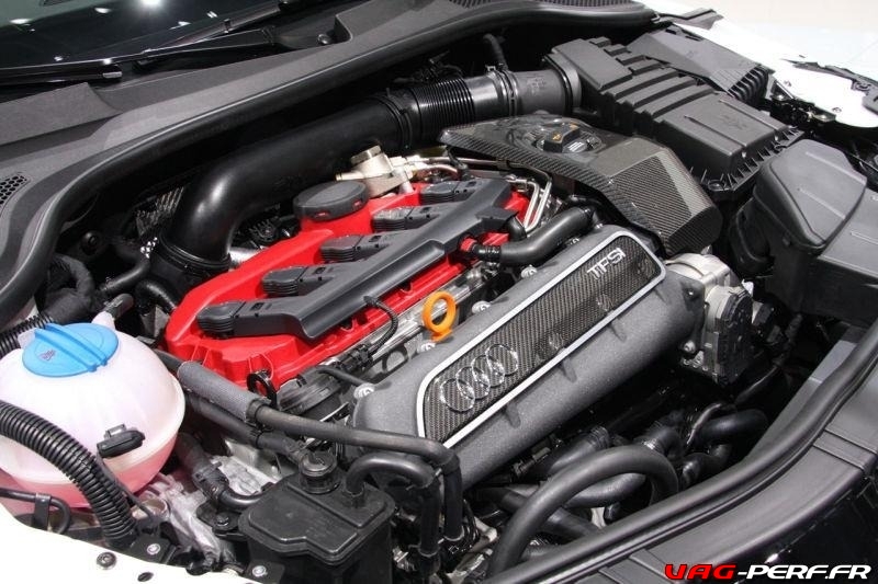 Le Moteur 2.5 TFSI 5 cylindres ou R5 de 2,5 litres de chez Audi TTRS