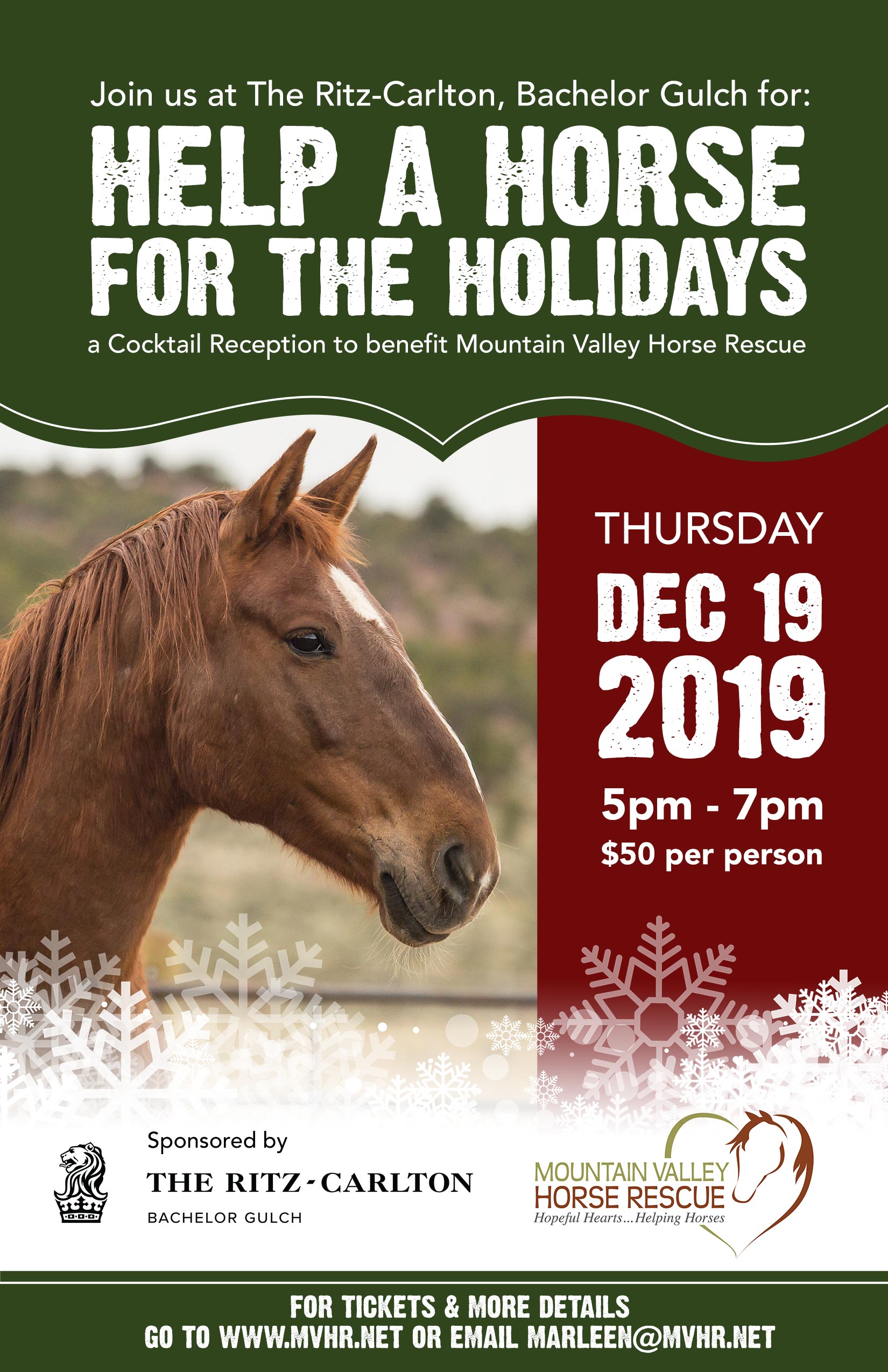 Volunteer Events La September 2023 Help a Horse for the Holidays! VVP Events Calendar