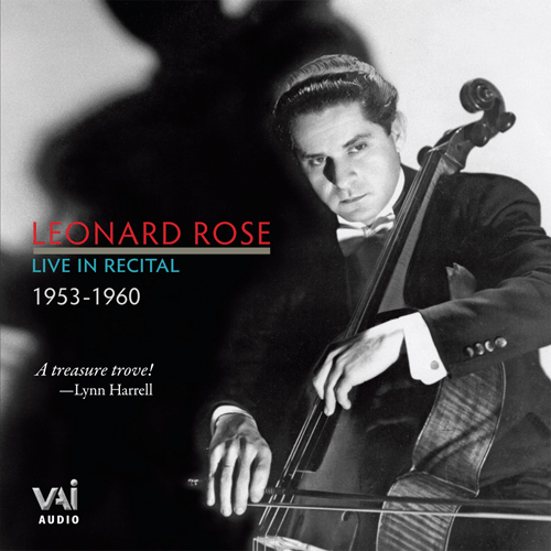 Leonard Rose Live in Recital (19531960) (CD)
