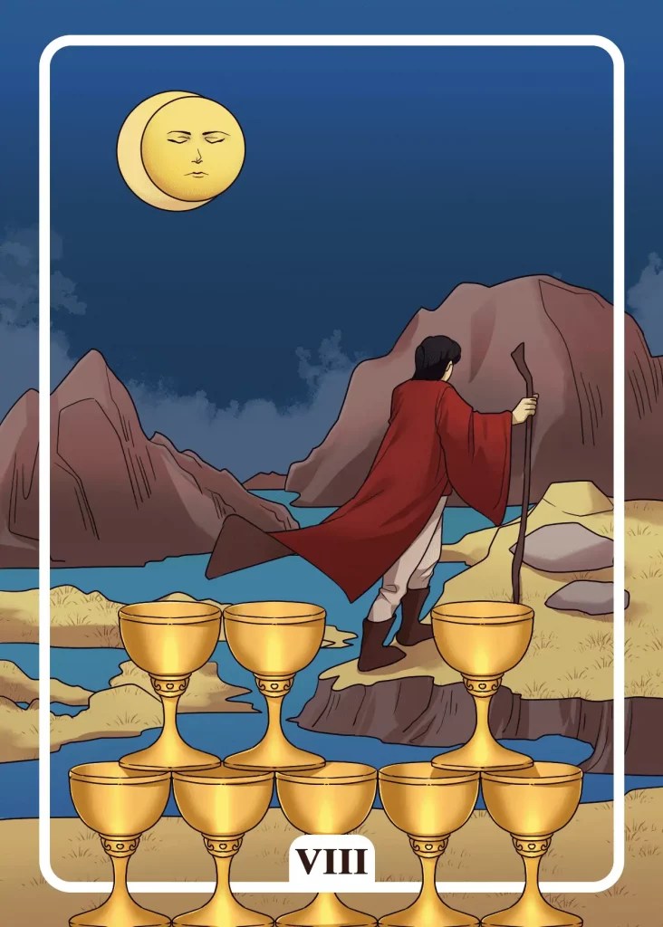 The Eight of Cups Tarot Card Meaning The Ultimate Guide