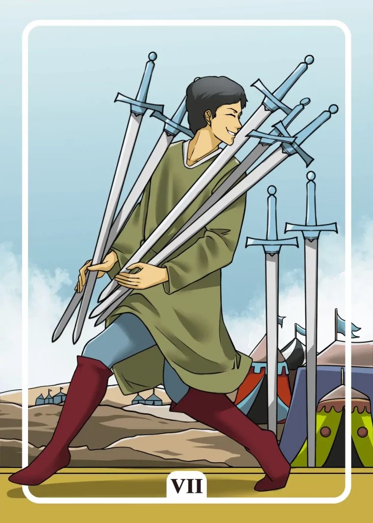 The Seven of Swords Tarot Card Meaning The Ultimate Guide