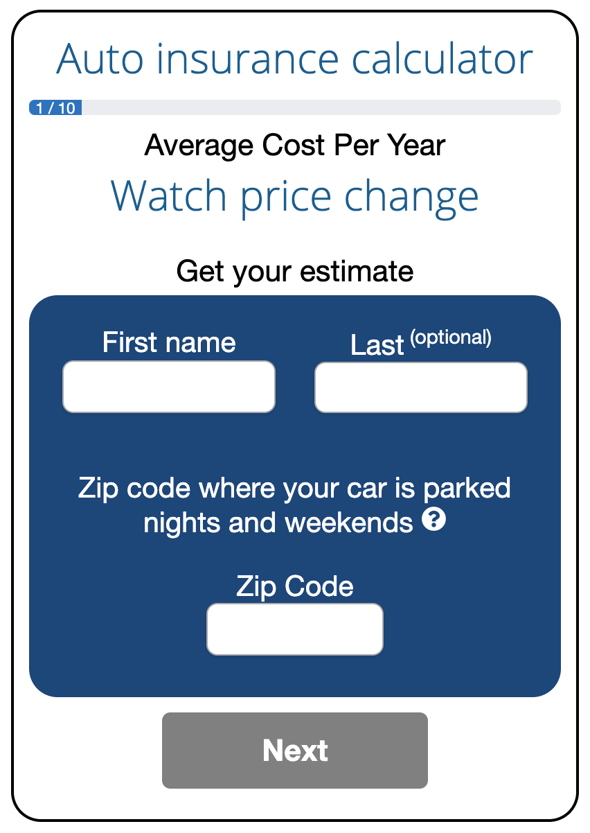 How much does car insurance cost? ValChoice