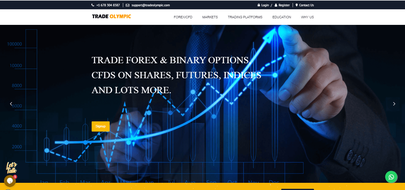 Trade Olympic Review Bane Broker Scam