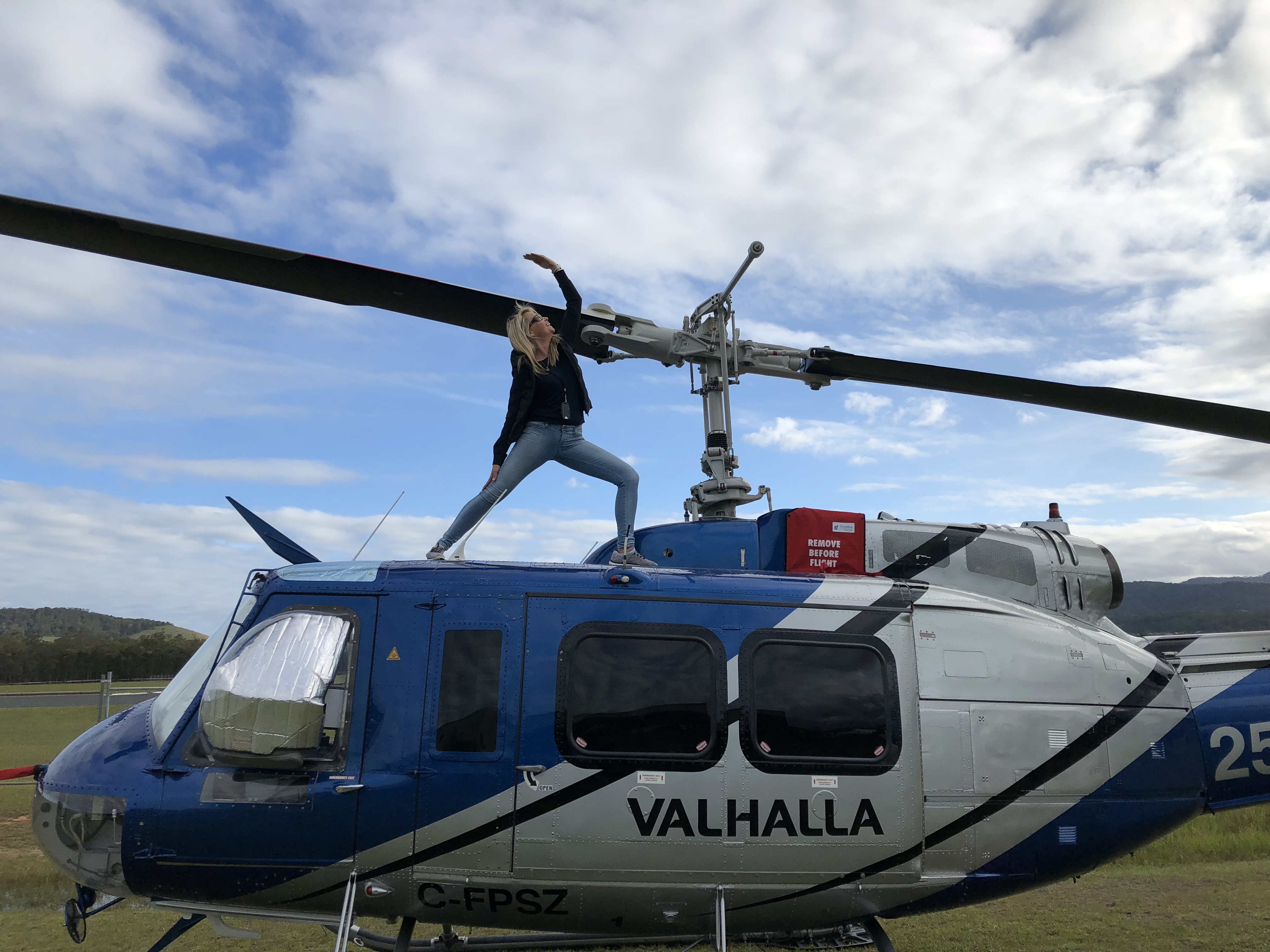 New Year in New South Wales Valhalla Helicopters in Australia