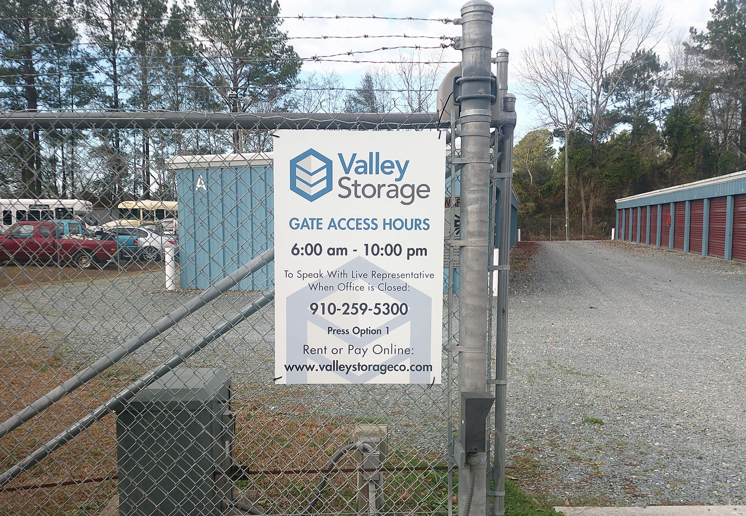 Local Storage Units in Burgaw, NC Valley Storage Co