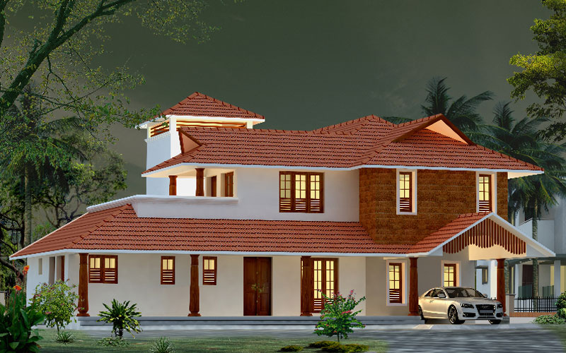 Modern Nalukettu Valluvanad Constructions