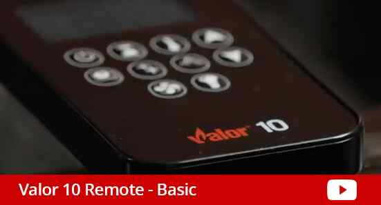 Remote Controls | Valor Gas Fireplaces