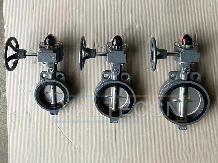 Manual Butterfly Valve with Limit Switch Suppliers & Manufacturers VALTECCN