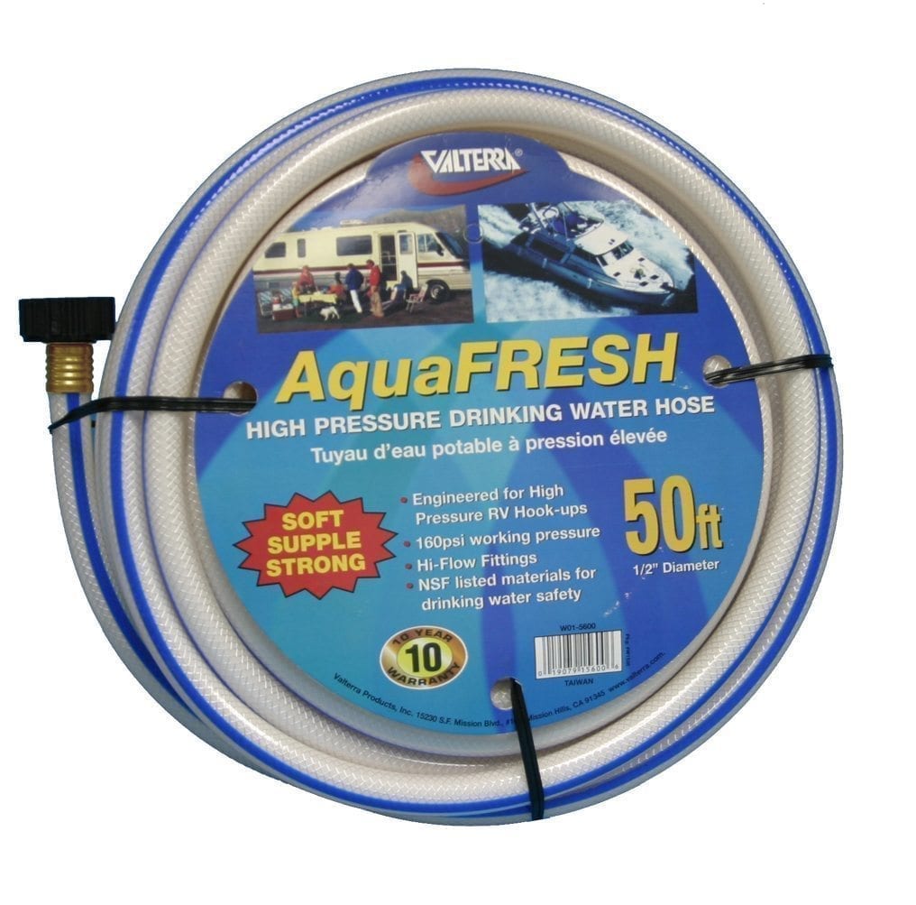 Drinking Water Hose, 1/2″ X 50′, White - Valterra.com | Valterra.com