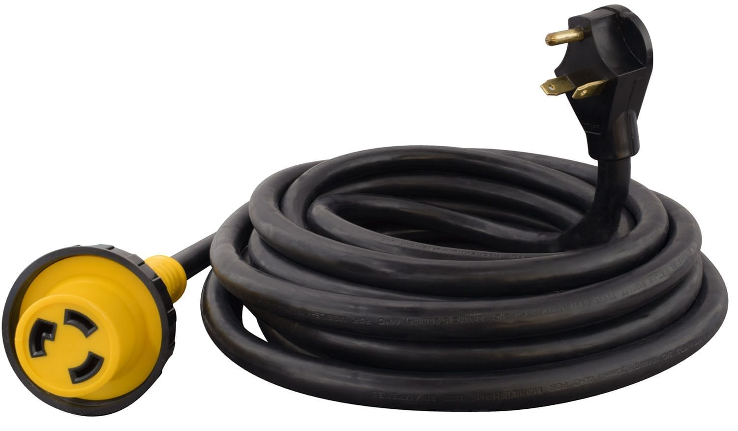 Mighty Cord 30Amp Detachable Power Cord, 25', Bulk