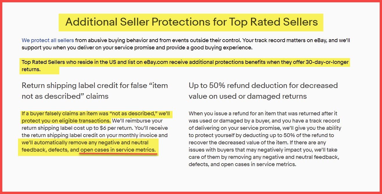 eBay Authenticity Guaranteed & Service Metrics Penalty Fees