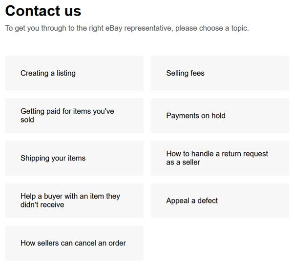 What Happened To eBay Customer Support?