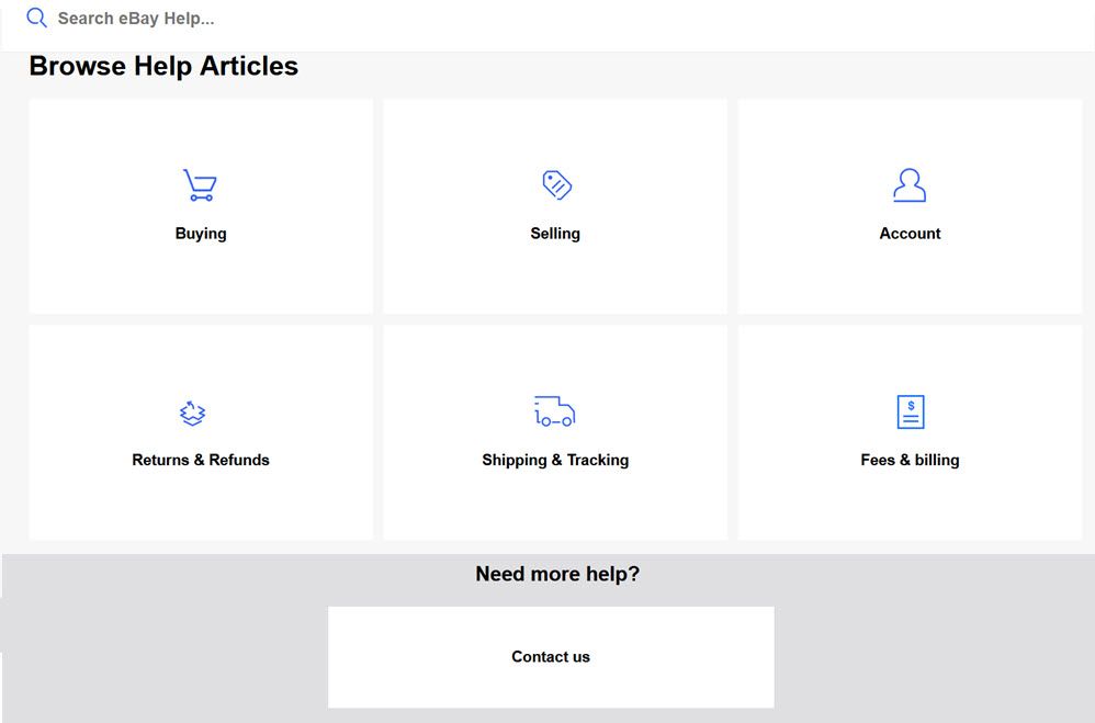 What Happened To eBay Customer Support?