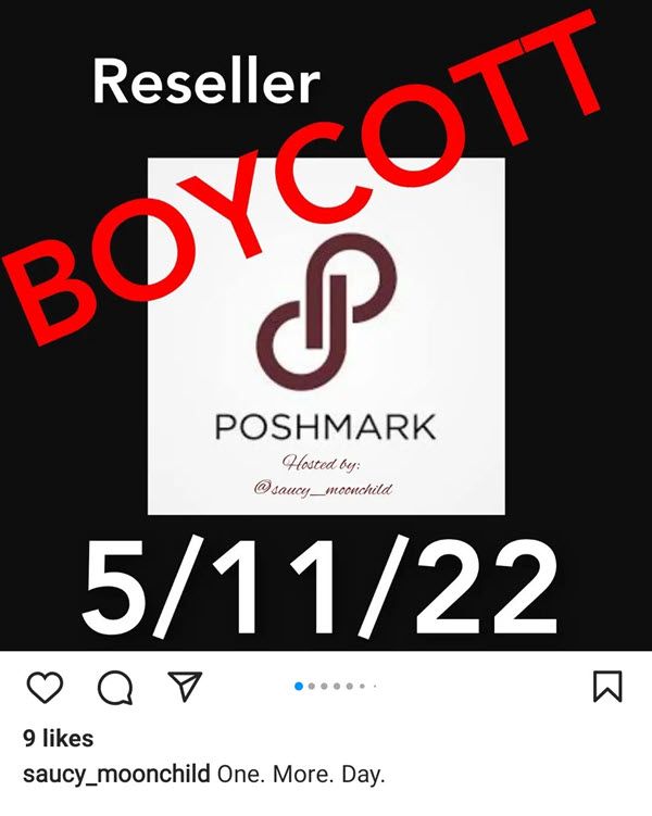 Poshmark Sellers Plan Boycott For May 11th
