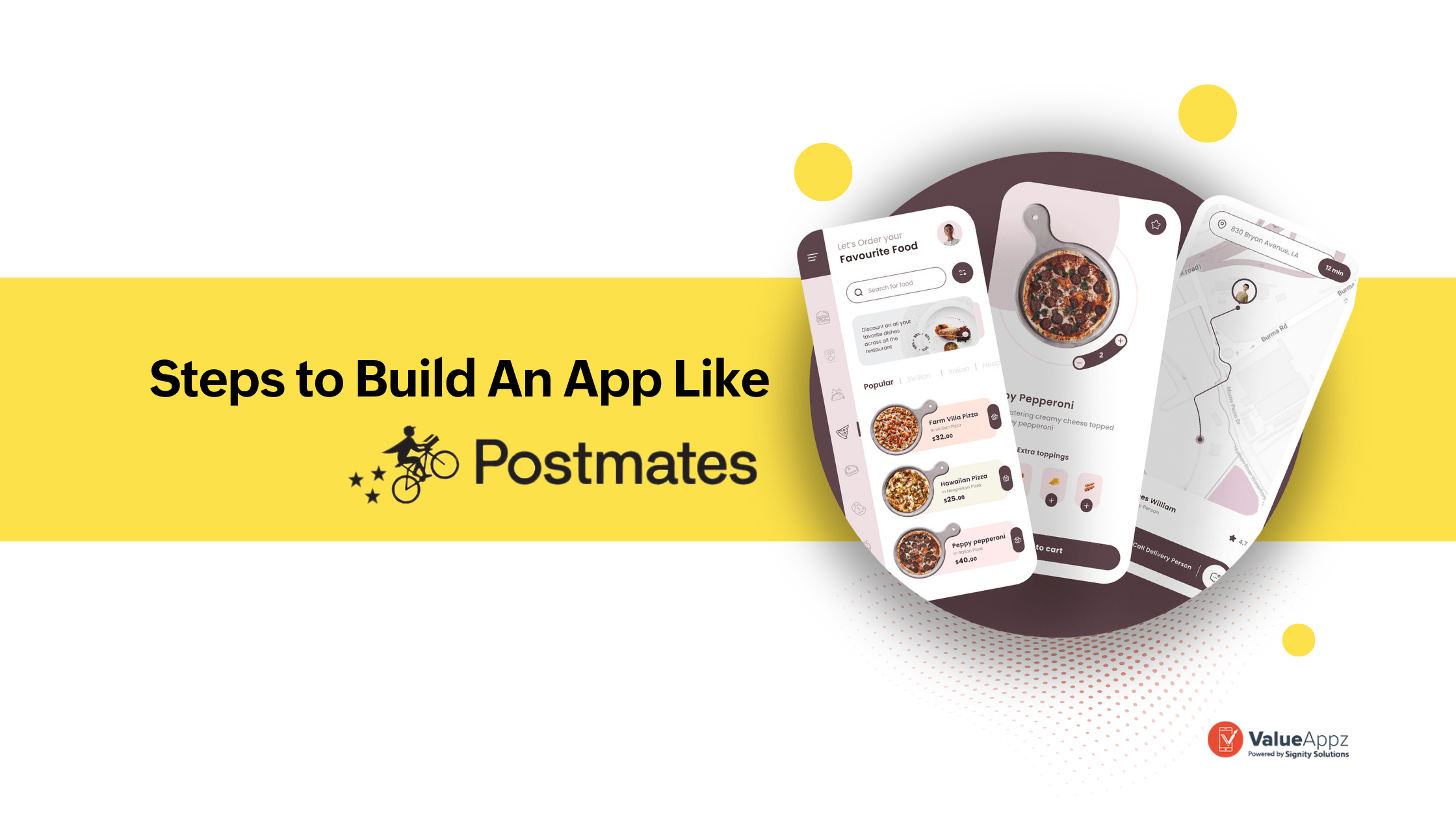 GotoGuide to Create a Food Delivery App like Postmates