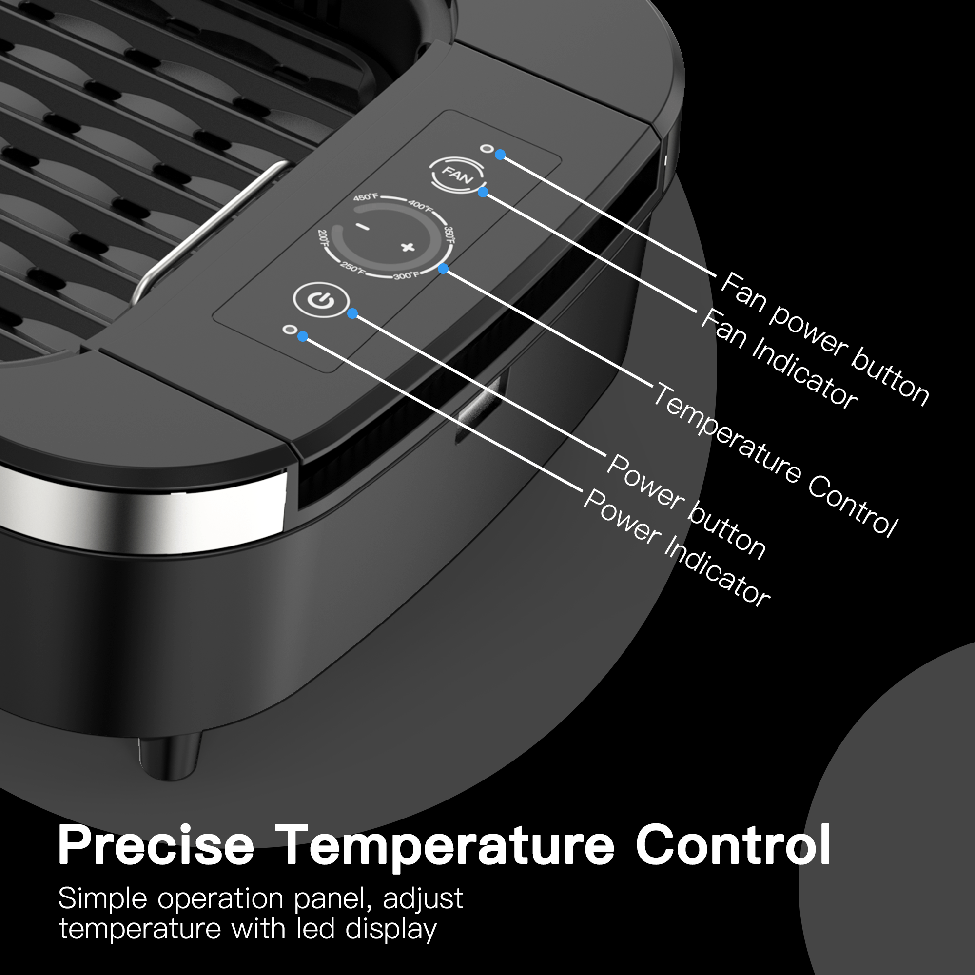 CSS Indoor Smokeless Grill Easy To Handle, Effective And Portable