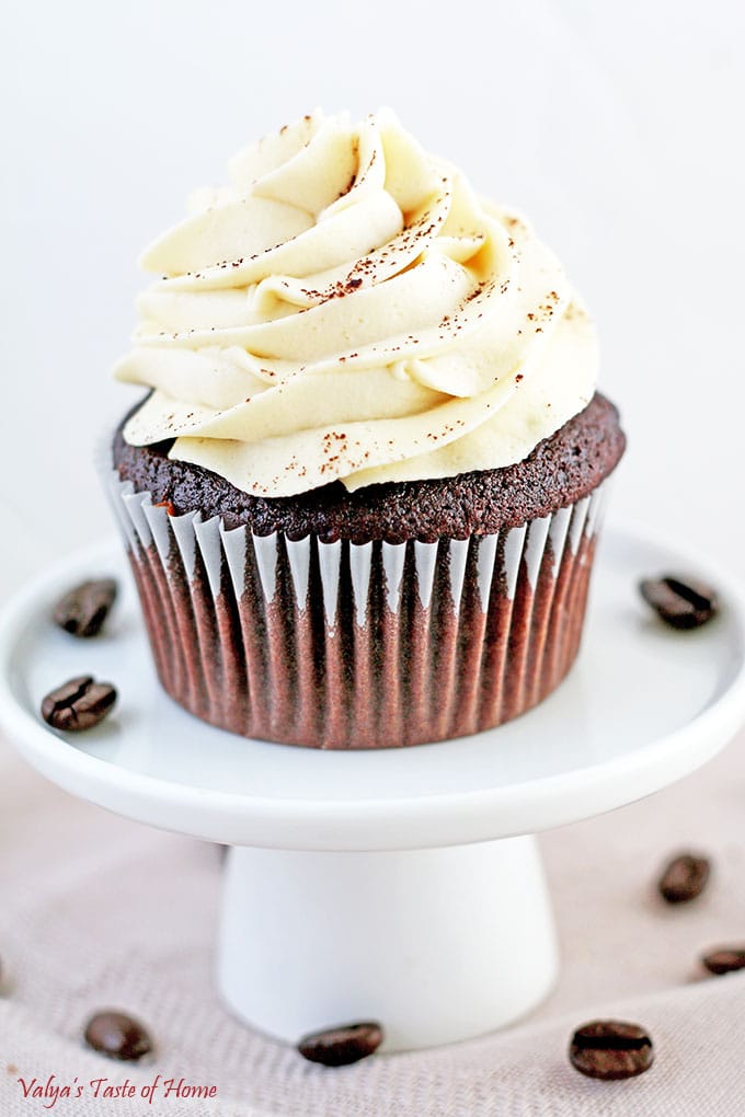 Mocha Cupcakes Recipe Valya's Taste of Home