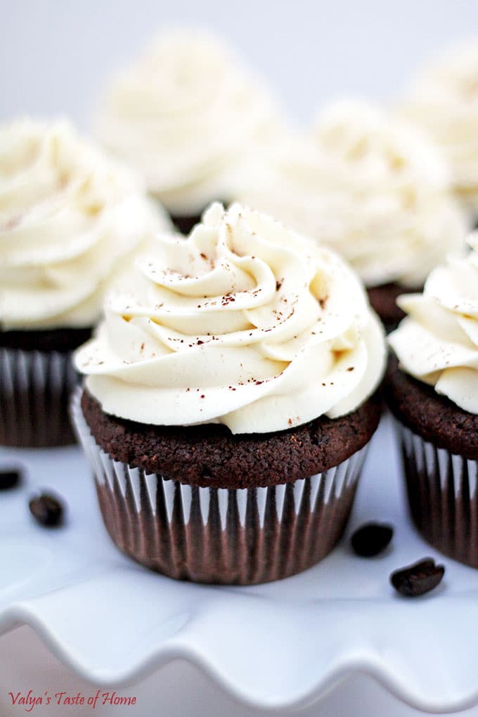 Mocha Cupcakes Recipe Valya's Taste of Home
