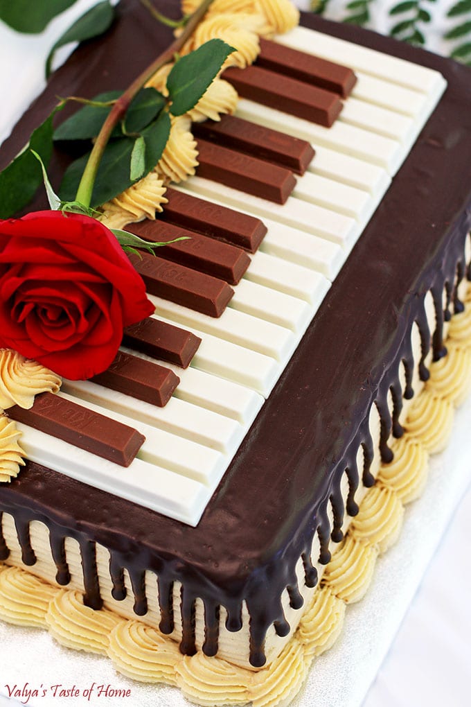 Chocolate Meringue Cake Recipe (Piano Version) Valya's Taste of Home