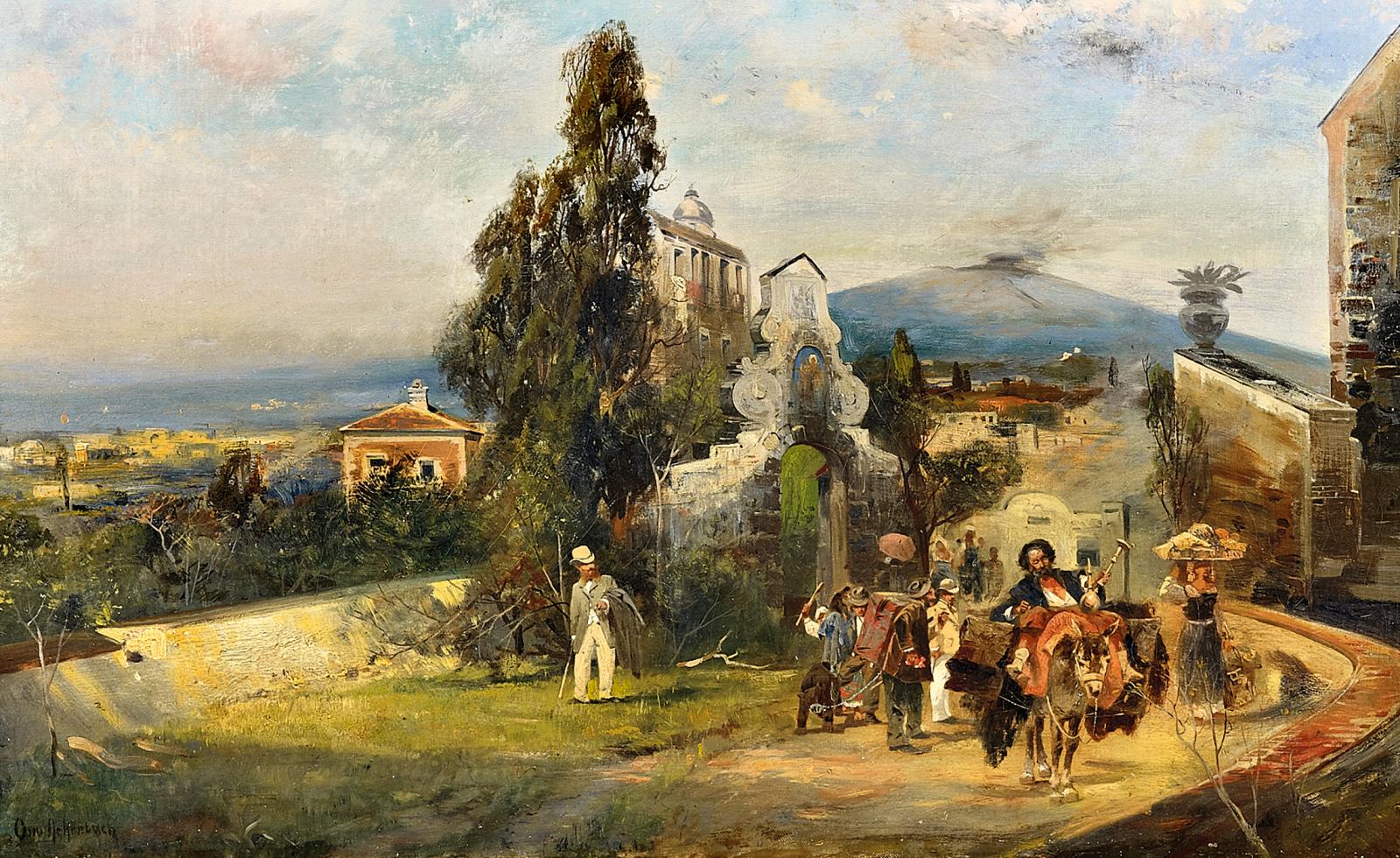 Auktion 410, Los 993 von Oswald Achenbach Kaufen & Verkaufen VAN