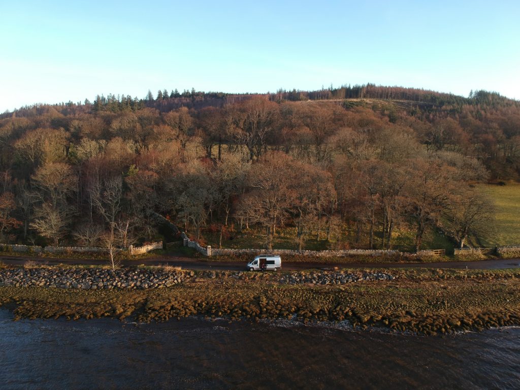 Road Trip Around Scotland Part 2 Into The Highlands Van and Boat