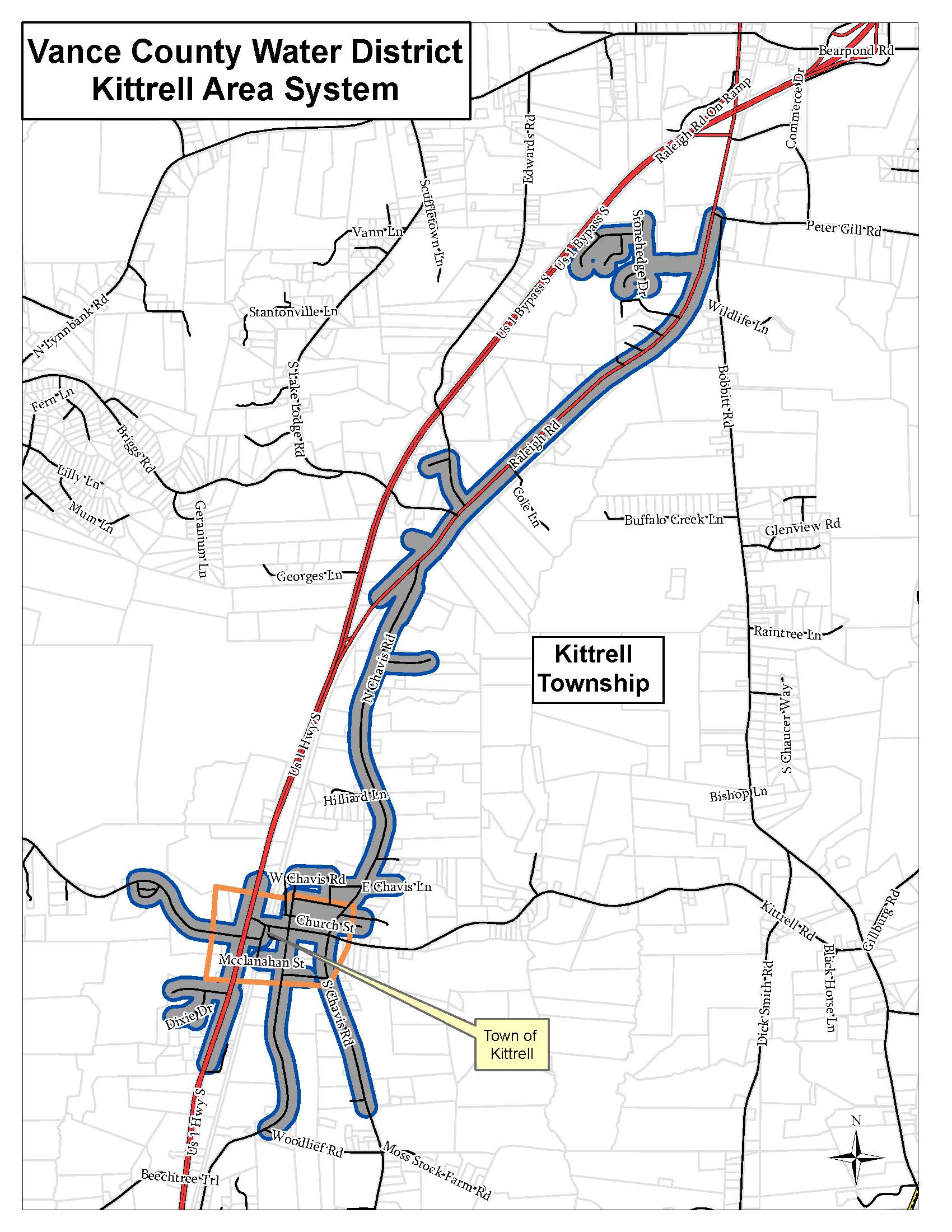 County Water System Vance County