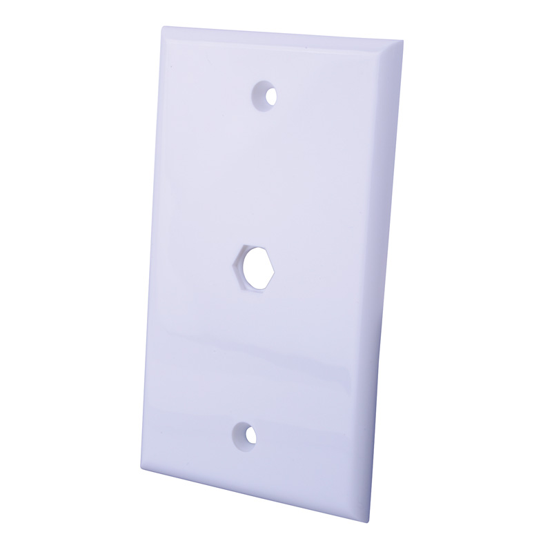 Vanco International Coax Cable FeedThru Wall Plates