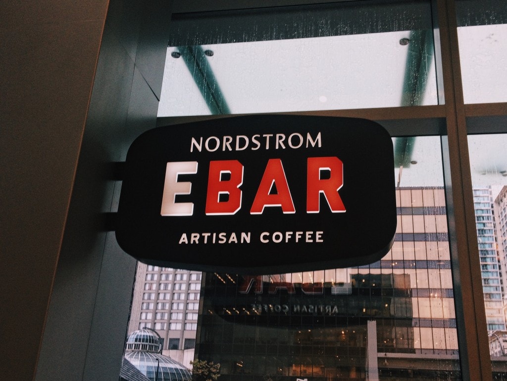 Nordstrom EBar Vancouver Coffee Snob