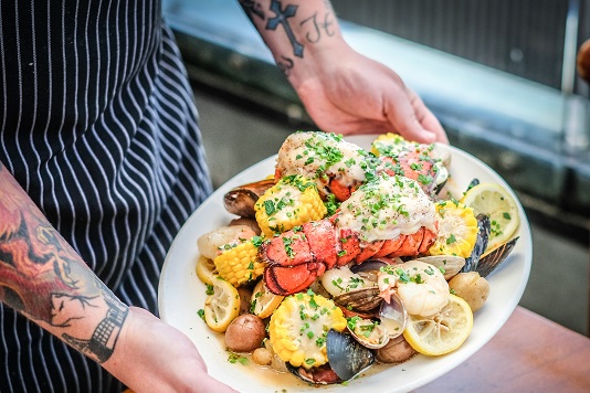 The Sandbar Seafood Restaurant on Granville Island, Vancouver BC