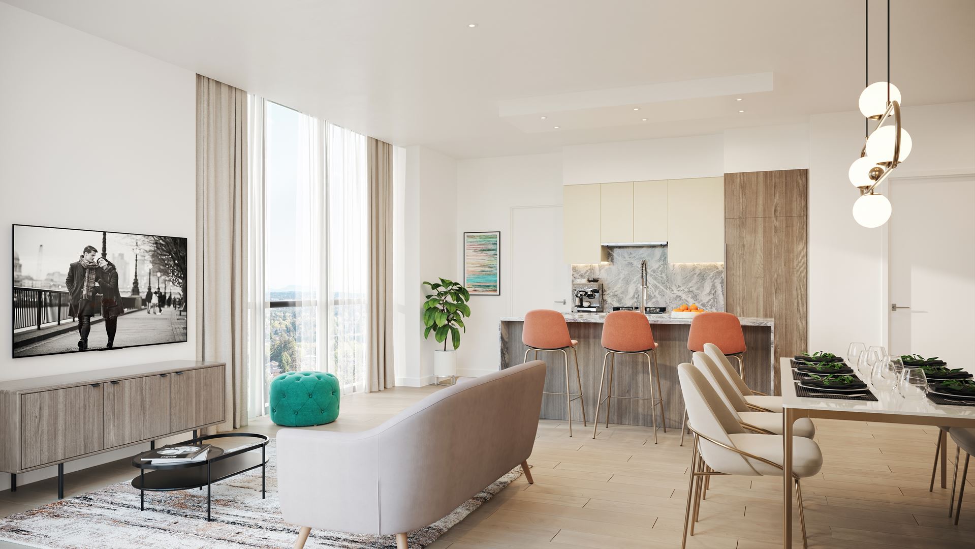 Melrose Tower by ML Emporio in Surrey City Centre 26storey Condo