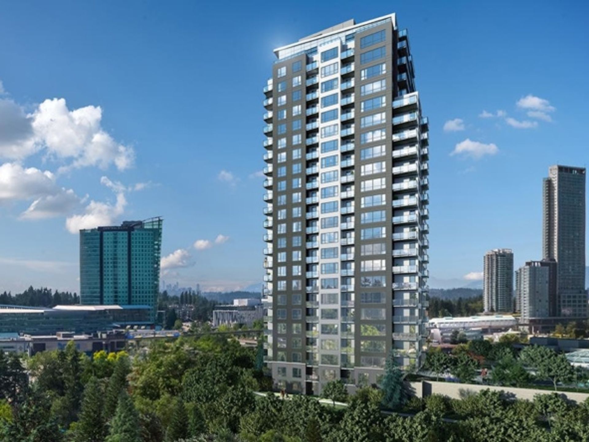 Melrose Tower by ML Emporio in Surrey City Centre 26storey Condo