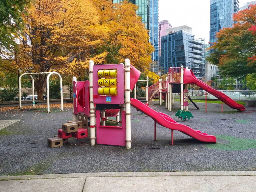Coal Harbour Park Playground Vancouver Playgrounds