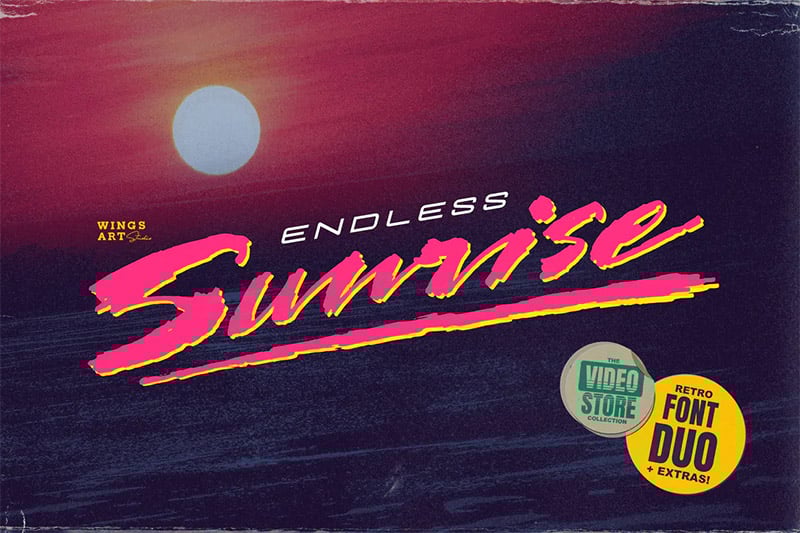 25+ of the Best '80s Fonts for Your Throwback Designs Vandelay Design
