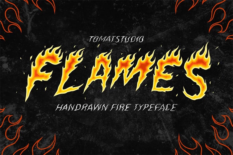 25 Fire Fonts for Flaming Hot Typography Vandelay Design