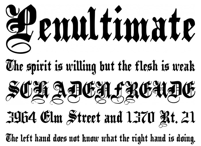 The 25 Best Old English Font Ideas On Pinterest Old