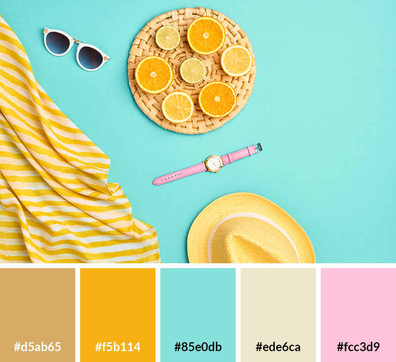 15 Summer Color Palettes (with Hex Codes) Vandelay Design