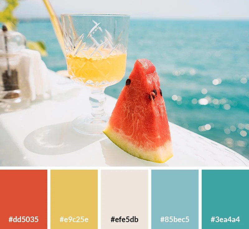 15 Summer Color Palettes (with Hex Codes) Vandelay Design