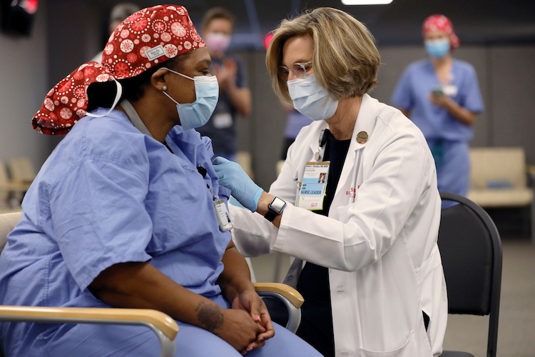 Vanderbilt University Medical Center begins giving COVID19 vaccines to