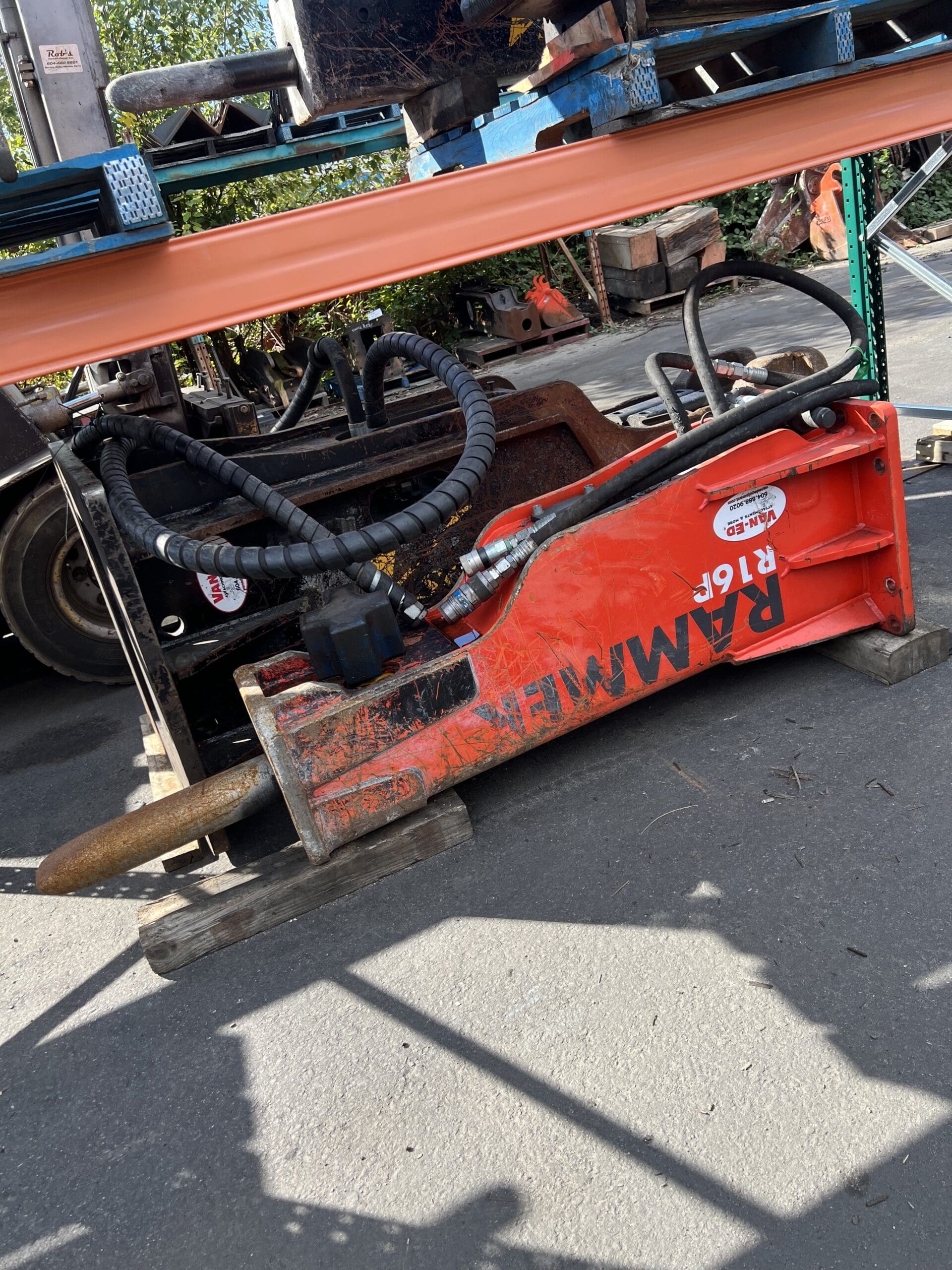 Rammer R16P Hydraulic Hammer for sale. Asking 19000. Located near