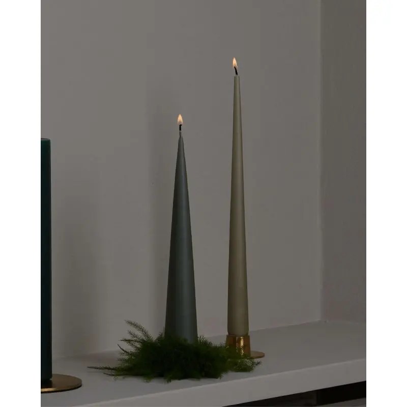 Ester & Erik candle cone candle, matt finish, various colours Vanil
